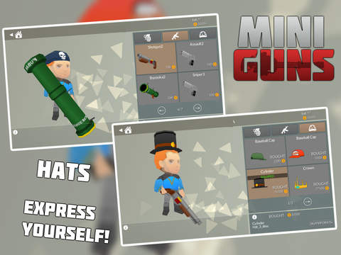 【免費遊戲App】Mini Guns: Online shooter with Friends-APP點子