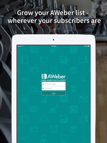 【免費商業App】Atom - Add new subscribers to your AWeber account on the go!-APP點子