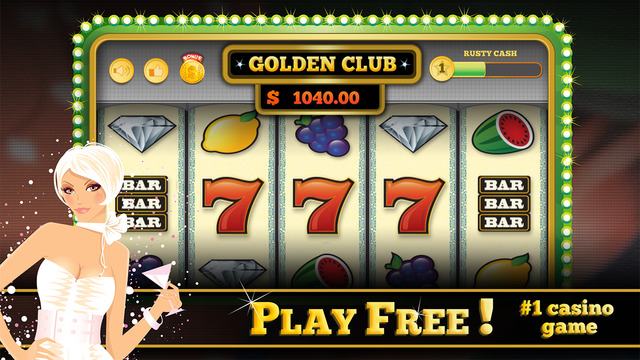 Golden Club™ - offline slots with progressive 777 slot machines hourly bonus generous payouts