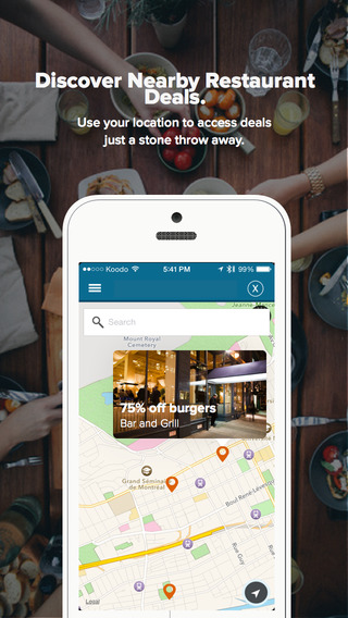 【免費生活App】MyPiece - Local Montreal Restaurant Coupons, Discounts and Deals-APP點子