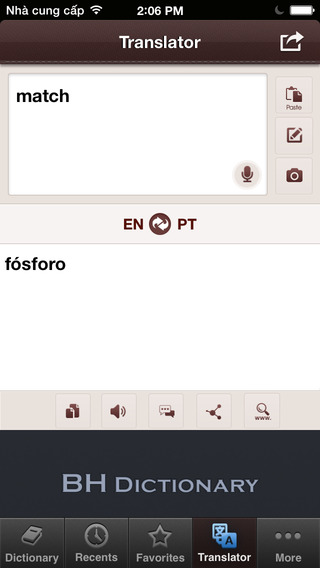 【免費書籍App】BH English Portuguese  Dictionary Free - Dicionário Inglês Português-APP點子