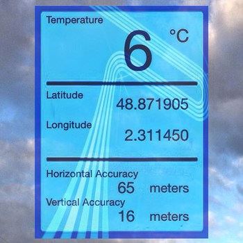 Thermometer LCD LOGO-APP點子