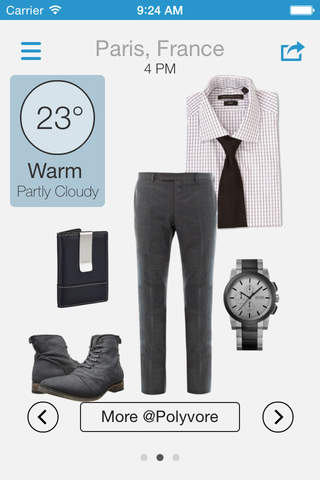 DressCast - Weather Inspired Styles from Fashion Experts screenshot 3