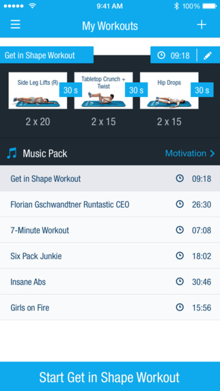 【免費健康App】Runtastic Six Pack: Abs Trainer, Exercises & Custom Workouts-APP點子