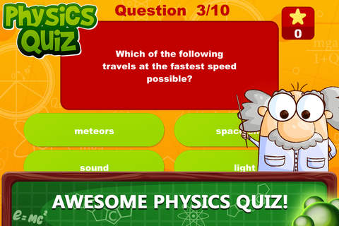 Physics Quiz 2014 FREE screenshot 3