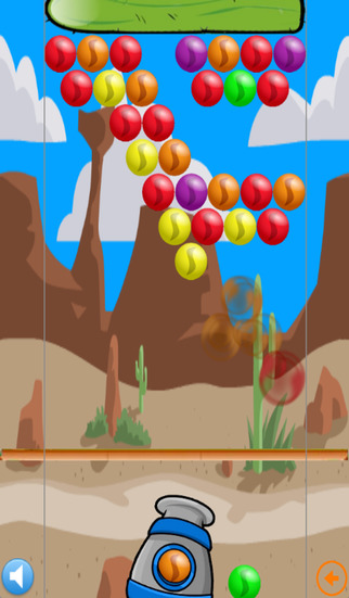 【免費遊戲App】Bubble Shooter Desert-APP點子