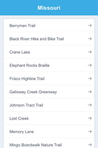 Missouri National Recreation Trails screenshot 2