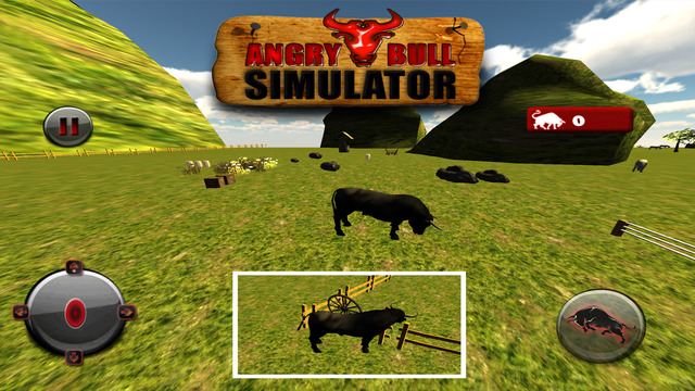 【免費遊戲App】Angry Bull Simulator 3D-APP點子