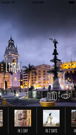 Lima Travel Guide with Offline City Street Maps