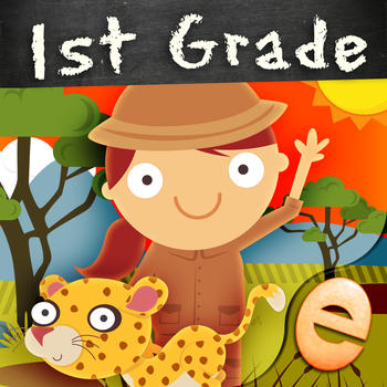 Animal First Grade Math Games for Kids with Kindergarten and 1st Grade Numbers, Counting, Addition and Subtraction Skills LOGO-APP點子