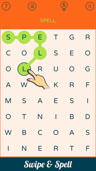 Spell Color : Spell Words Color Grid