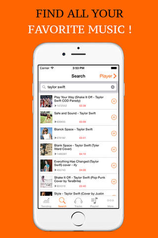 iMuzic - Free Mp3 Music Pro - Streamer & Playlist Manager for SoundCloud® screenshot 2
