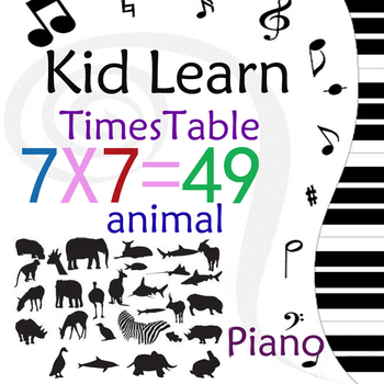 Kid Learn - (Times Table,Piano,Animal) LOGO-APP點子