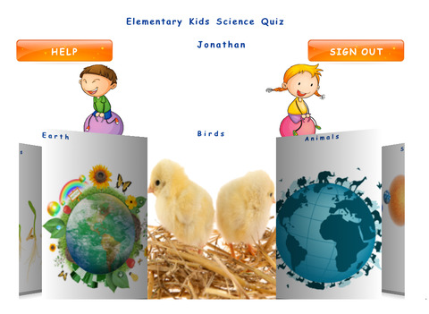 【免費教育App】Elementary Kids Science Quiz-APP點子