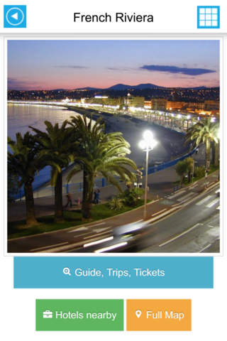 Nice (France) Offline GPS Map & Travel Guide Free screenshot 4