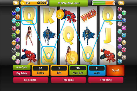 "A+" Super Fortune Family Fun Bowling Slots screenshot 2