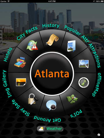 【免費旅遊App】Atlanta Offline Map Travel Guide-APP點子