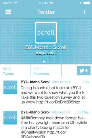 BYU-Idaho Scroll screenshot 4