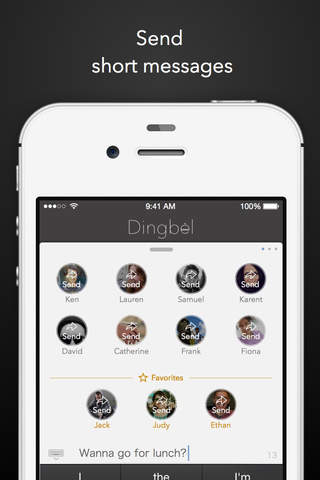 Dingbel - A Quicker, Faster Messaging App screenshot 3