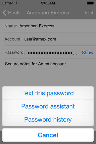 IronBox Passwords screenshot 4
