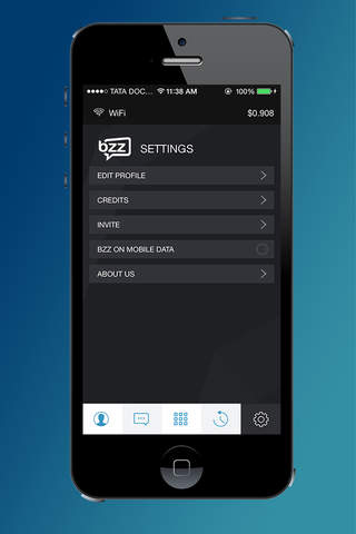 Bzz for iPhone screenshot 3