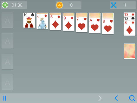 【免費遊戲App】Solitaire Flat-APP點子