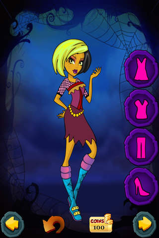 Monster Girl Prom Night Dress Up Game Pro screenshot 4