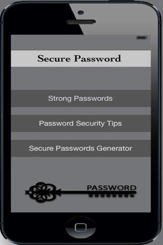 iSecure Password screenshot 2