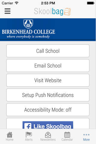 Birkenhead College - Skoolbag screenshot 4