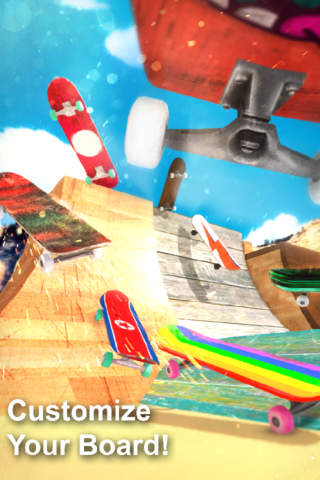 Tappy Skate - Free True Grind Skateboard Game screenshot 3