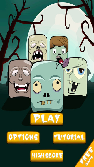 Zombie Skytower - Scary Faces Pile Up Paid