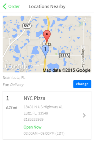 【免費生活App】NYC Pizza Ordering-APP點子