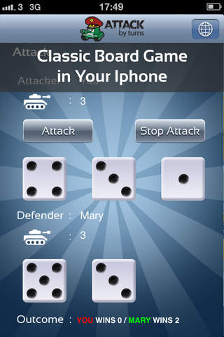 Attack By Turns- Free risk strategy game screenshot 2