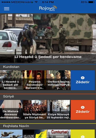 Rojava News screenshot 4