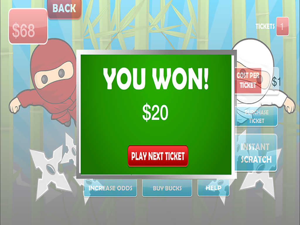Ninja craps login
