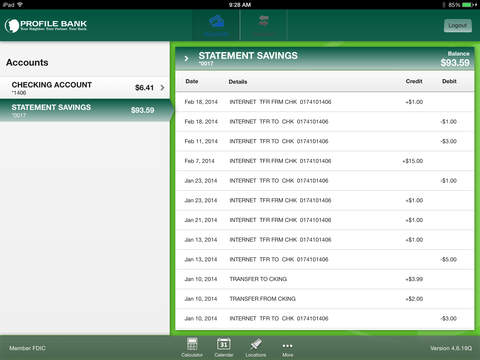 【免費財經App】Profile Bank iPad-Banking-APP點子