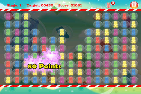 A Gummy Bubble Blast – Sweet Puzzle Match Challenge FREE screenshot 2