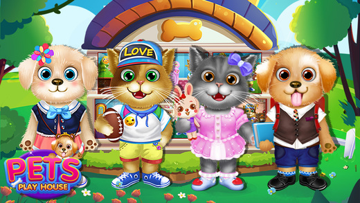 免費下載遊戲APP|Puppy House Party - Adorable Animals Playhouse Kids Mini Games: Early Childhood Learning app開箱文|APP開箱王