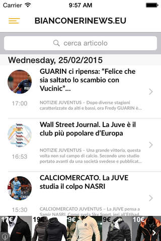 BianconerinewsEU screenshot 3