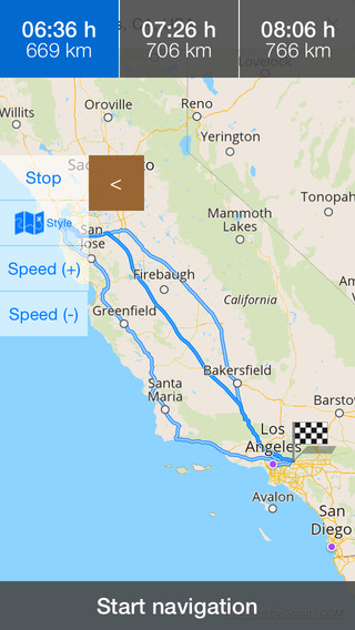 【免費交通運輸App】California Offline Map & Navigation & POI & Travel Guide & Wikipedia with Traffic Cameras Pro-APP點子