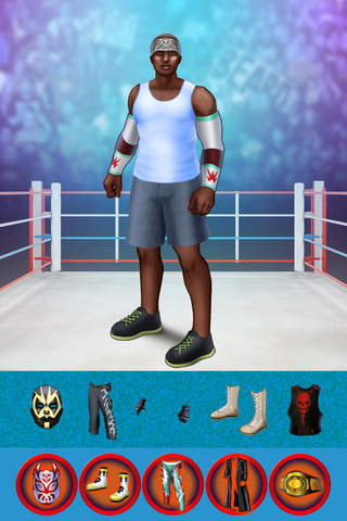 A Top Power Wrestler Heroes Dress Up Game - My Wrestling Legends Edition - No Adverts screenshot 4