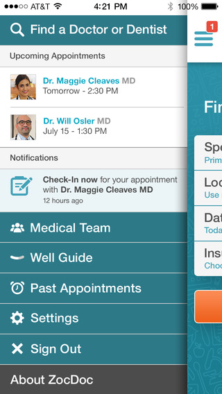 【免費醫療App】ZocDoc - Doctor Appointments Online!-APP點子