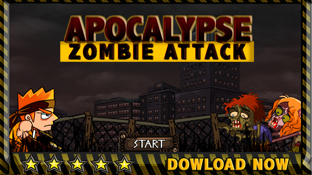 Apocalypse Zombie Attack : Shoot Down Zombies in City Rooftop Free