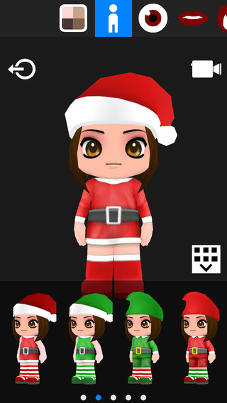 【免費遊戲App】My Little Santa - Send Talking Merry Christmas Video Messages-APP點子