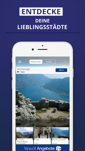 Montenegro - dein Reiseführer mit Offline Karte von tripwolf Guide für Sehenswürdigkeiten Touren und