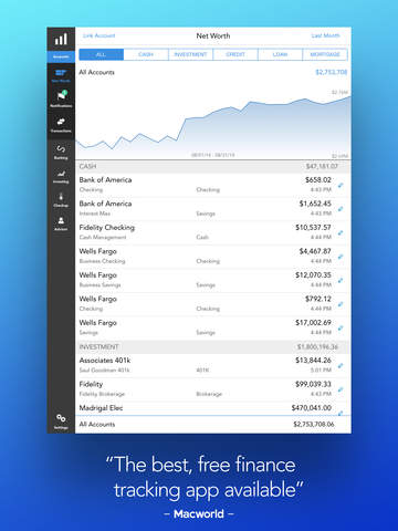 【免費財經App】Personal Capital Money and Investing-APP點子