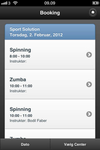 Sport Solution Booking screenshot 3