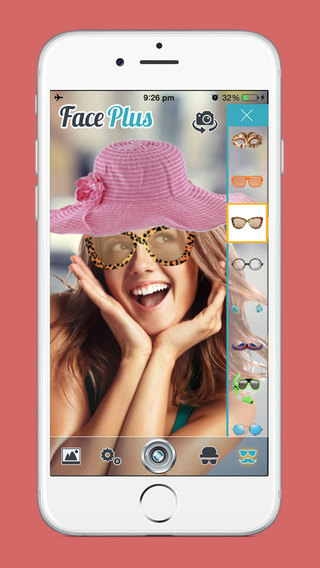 Face Plus for amazing funny selfies