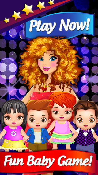 【免費遊戲App】Mommy's New-Born Super-Star - My baby celebrity girl and fashion party kid's care game free-APP點子