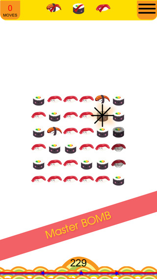 【免費遊戲App】AA Yummy Sushi Blast PRO - Swipe and Match the Sushi to win the puzzle games-APP點子